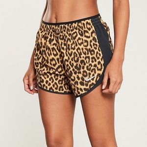 nike shorts leopard print